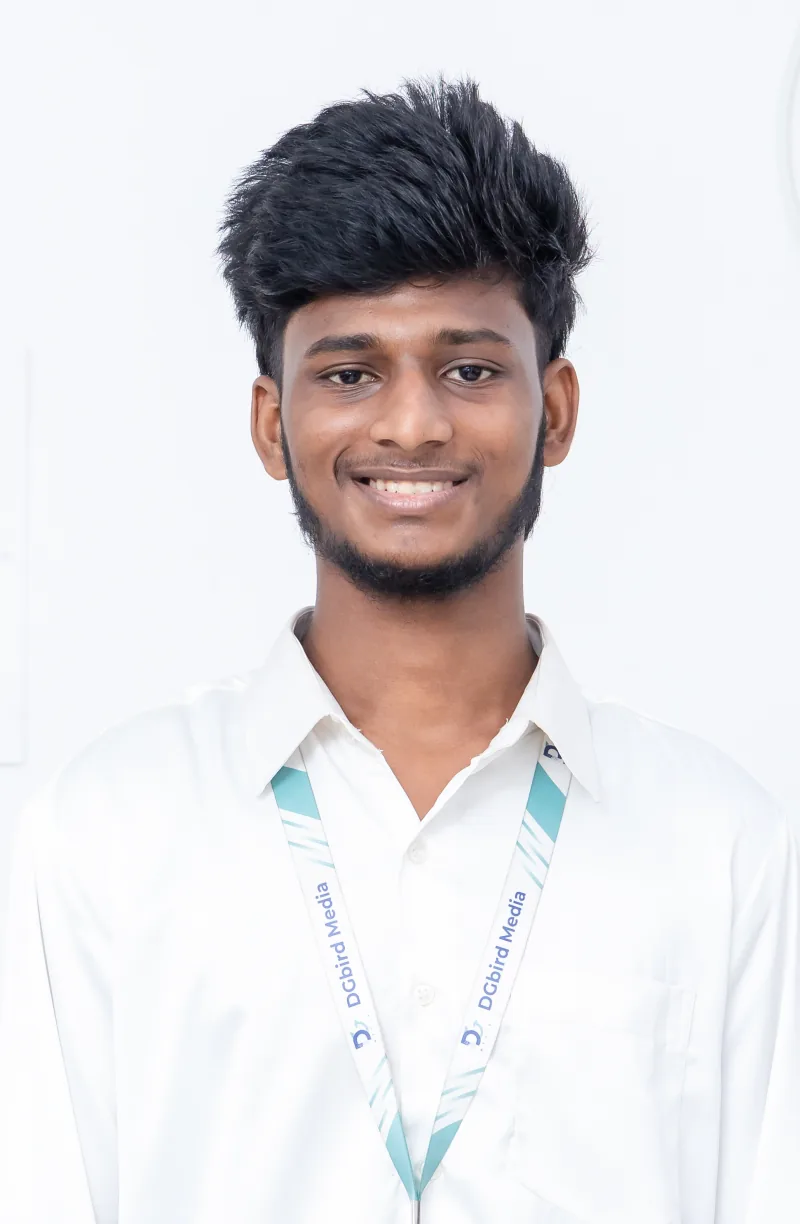 Javeed Basha — Associate Graphic Designer at DGbird Media